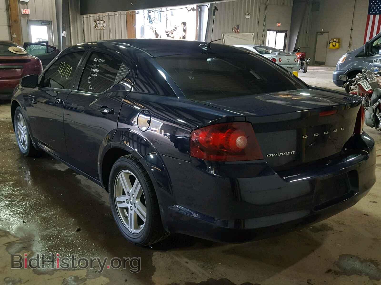 2013 DODGE AVENGER - VIN: 1C3CDZCB7DN664148 - Фото 3