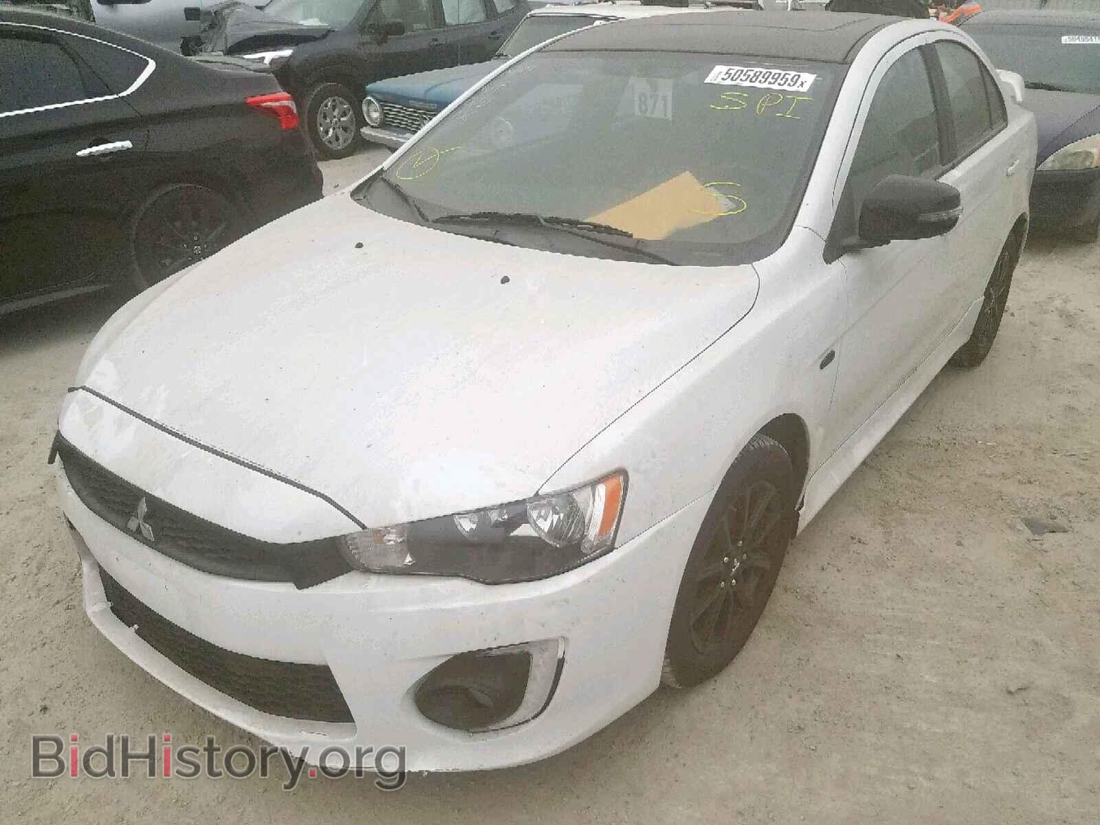 2017 MITSUBISHI LANCER - VIN: JA32U2FU4HU016174 - Фото 2