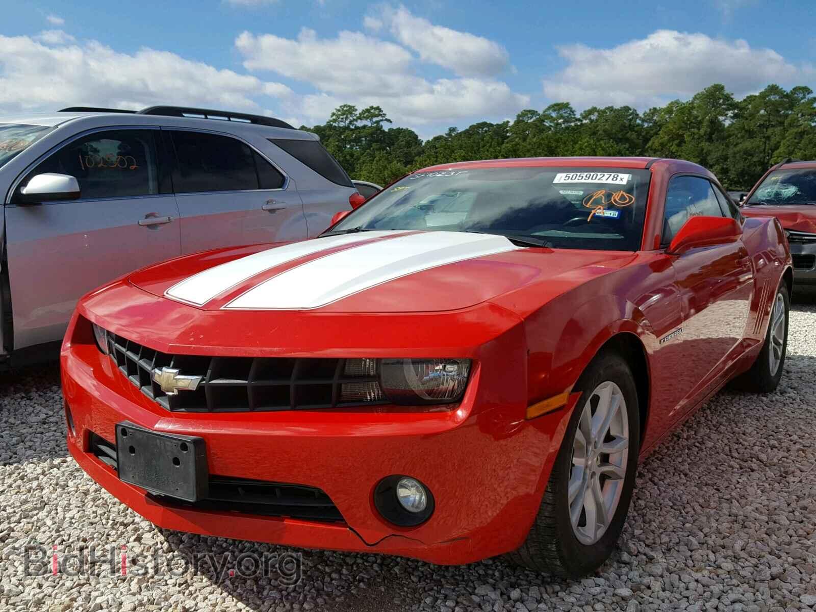 2013 CHEVROLET CAMARO - VIN: 2G1FB1E37D9200861 - Фото 2