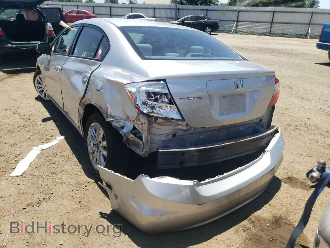2012 HONDA CIVIC - VIN: 19XFB2F89CE380822 - Фото 3