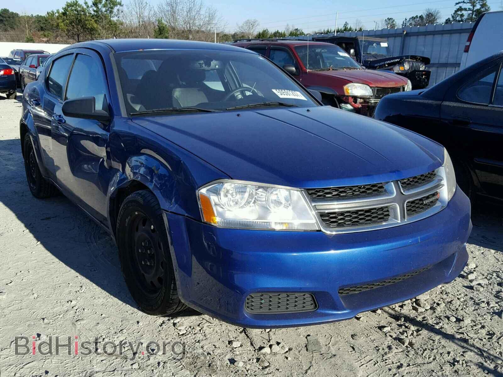 Photo 1C3CDZAB5DN637663 - DODGE AVENGER 2013