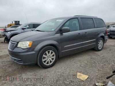 2016 Chrysler MINIVAN Touring, gray — VIN 2C4RC1BG7GR295080, Copart
