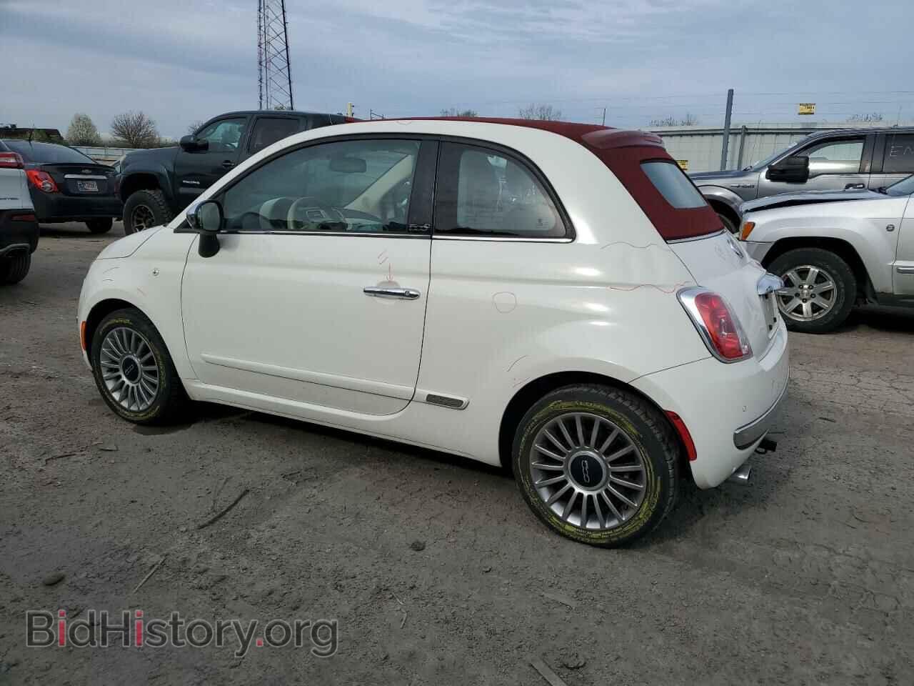 2013 FIAT 500 - VIN: 3C3CFFER5DT681971 - Фото 2