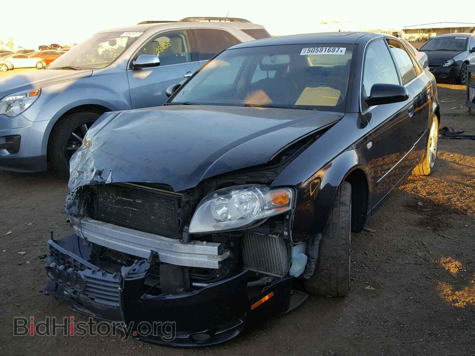 2007 AUDI A4 - VIN: WAUDF78E27A224803 - Фото 2