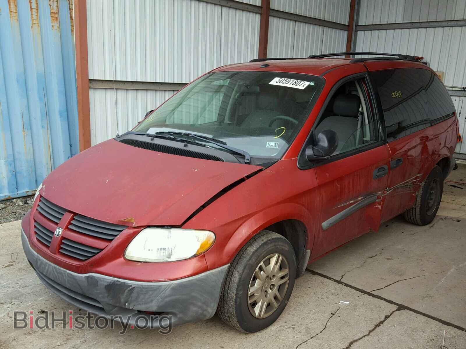 2007 DODGE CARAVAN - VIN: 1D8GP25E97B214155 - Фото 2
