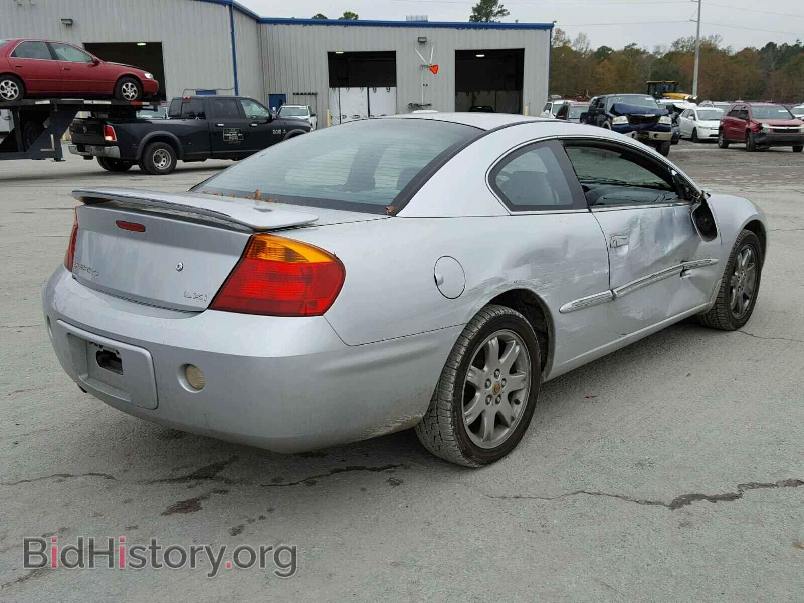 2001 CHRYSLER SEBRING - VIN: 4C3AG52H41E083911 - Фото 4