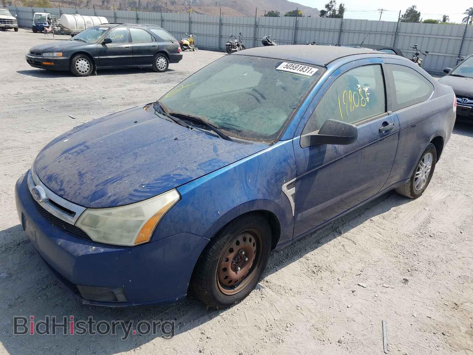 2008 FORD FOCUS - VIN: 1FAHP33N58W156413 - Фото 2