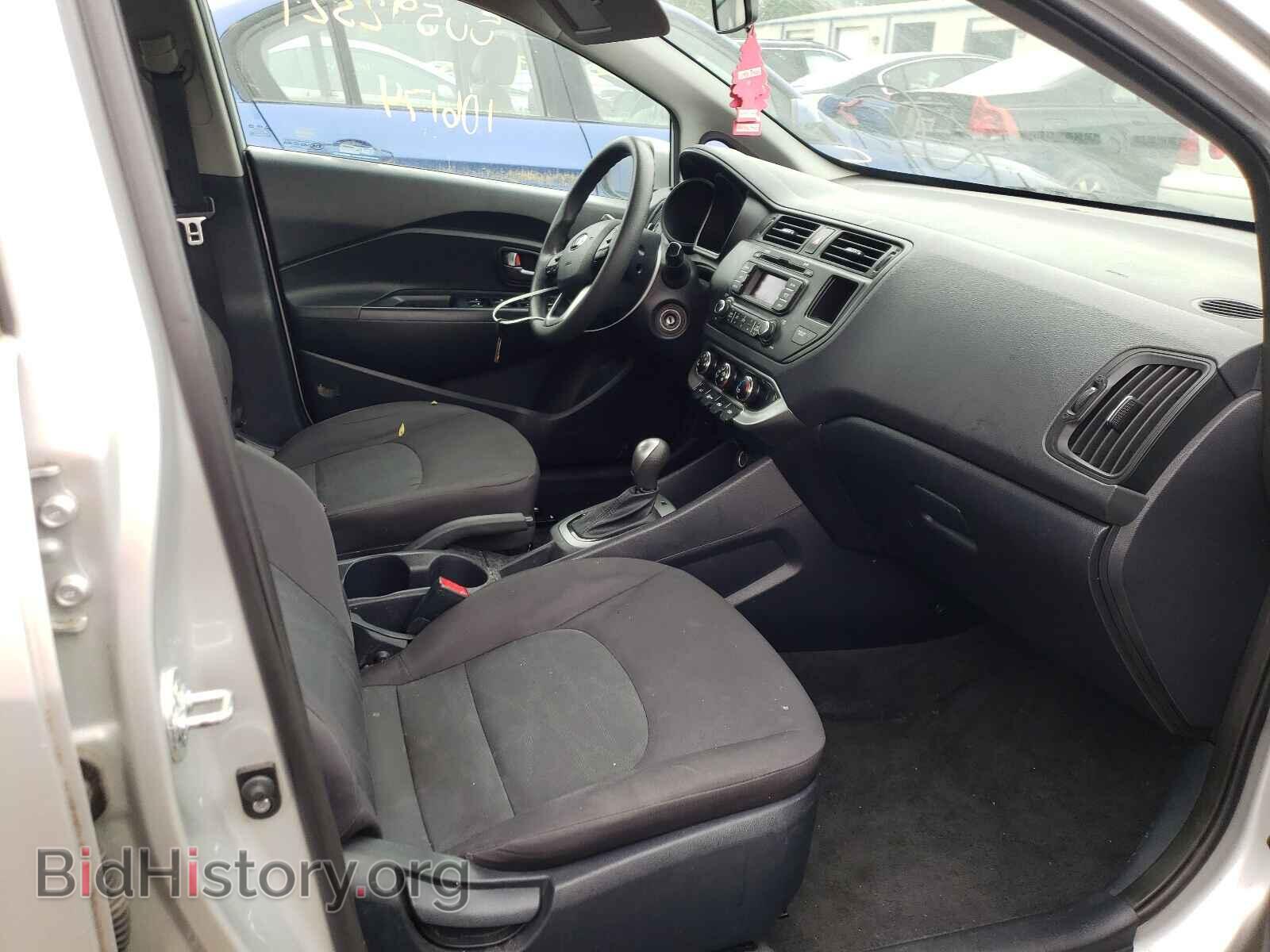 2013 KIA RIO - VIN: KNADM4A36D6291044 - Фото 5