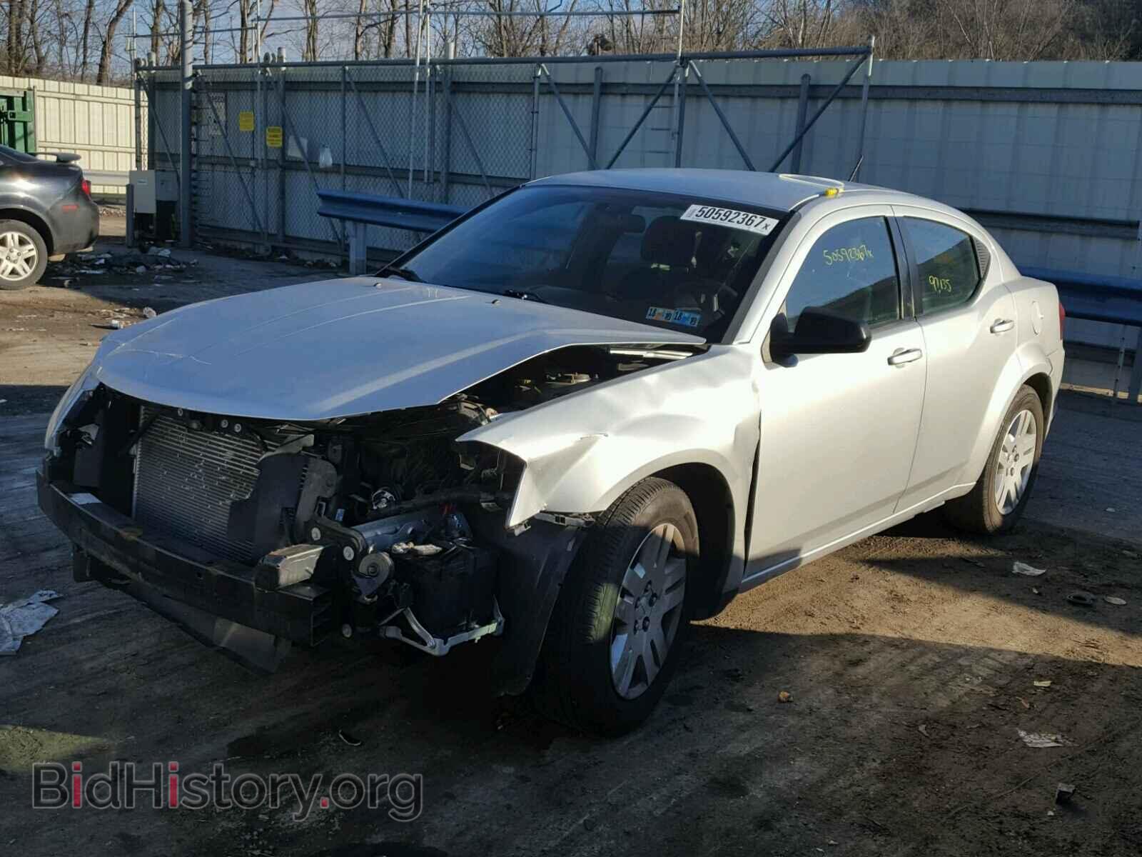 2012 DODGE AVENGER - VIN: 1C3CDZAB8CN220066 - Фото 2