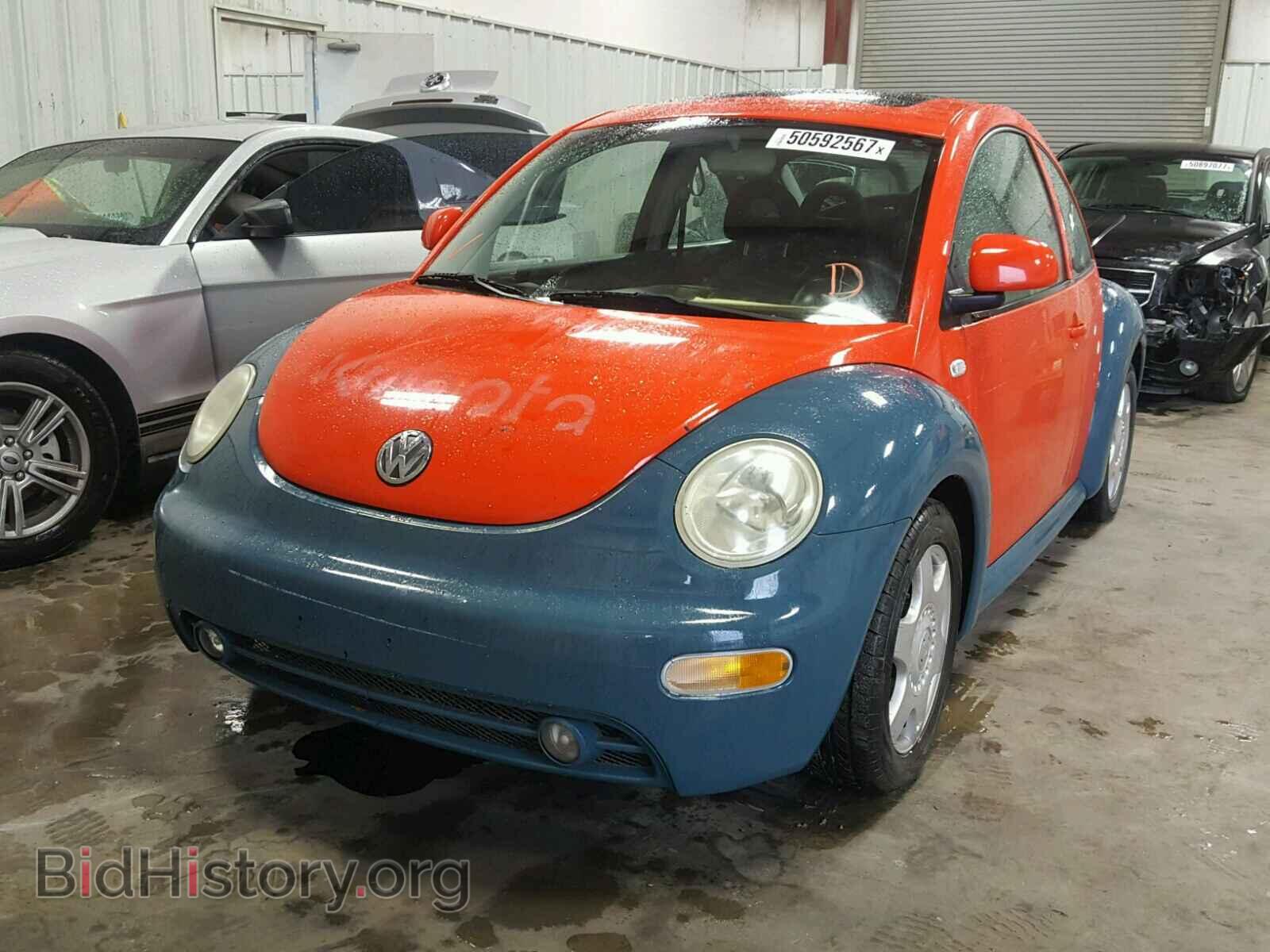 2000 VOLKSWAGEN BEETLE - VIN: 3VWCC21C3YM449882 - Фото 2