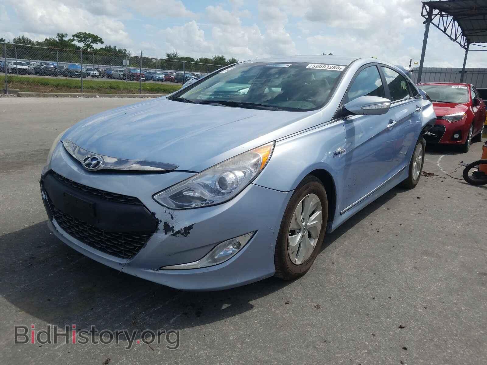 2014 HYUNDAI SONATA - VIN: KMHEC4A49EA116641 - Фото 2