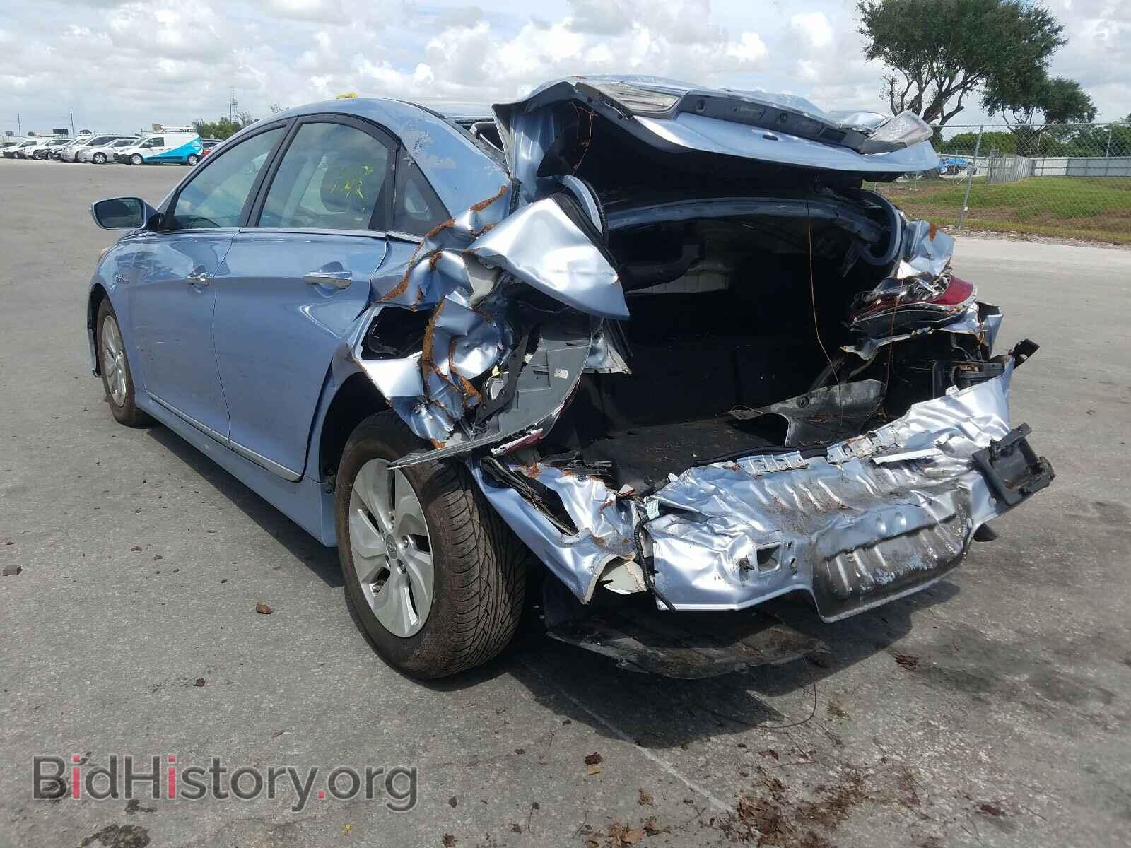 2014 HYUNDAI SONATA - VIN: KMHEC4A49EA116641 - Фото 3