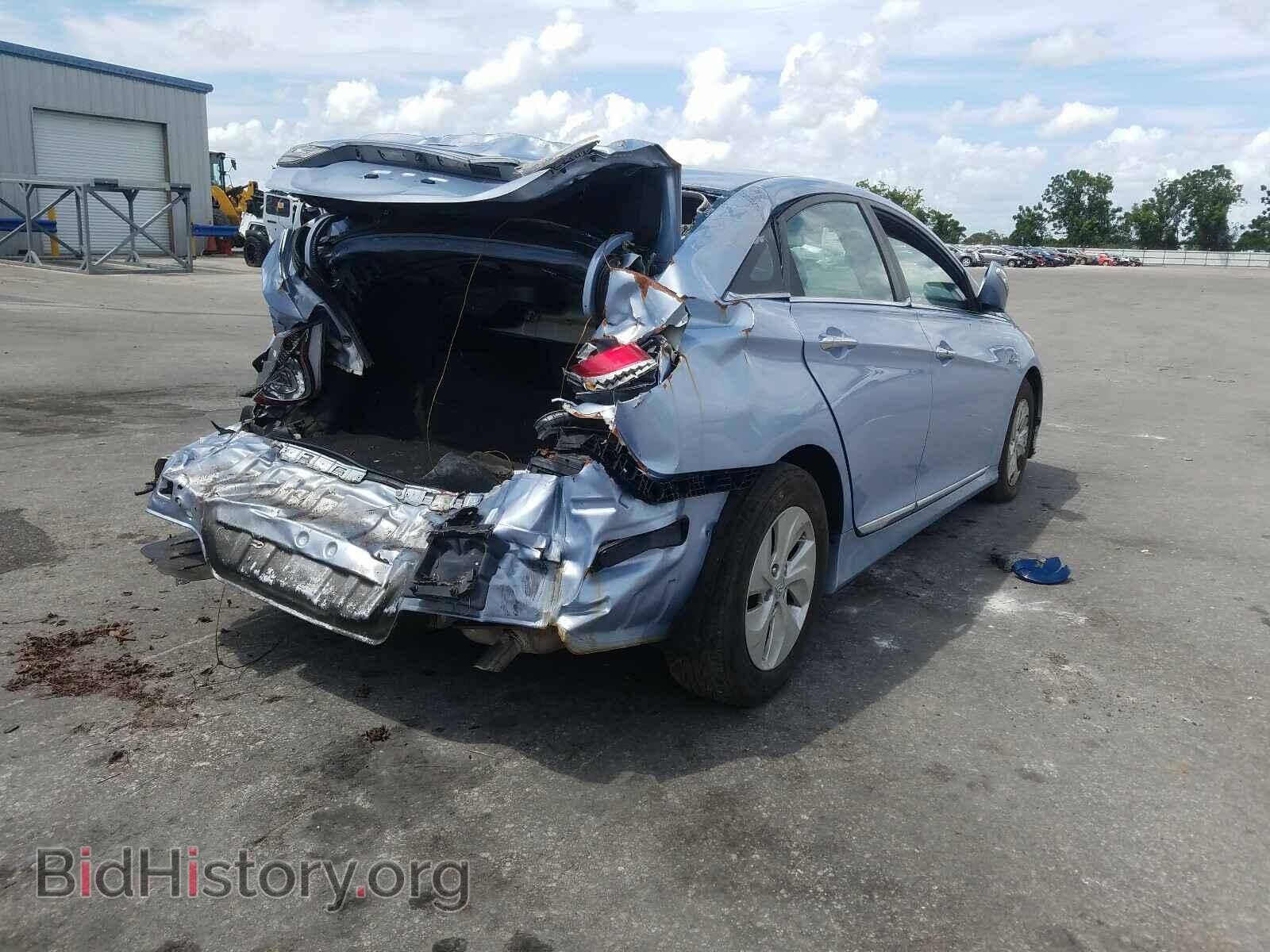 2014 HYUNDAI SONATA - VIN: KMHEC4A49EA116641 - Фото 4