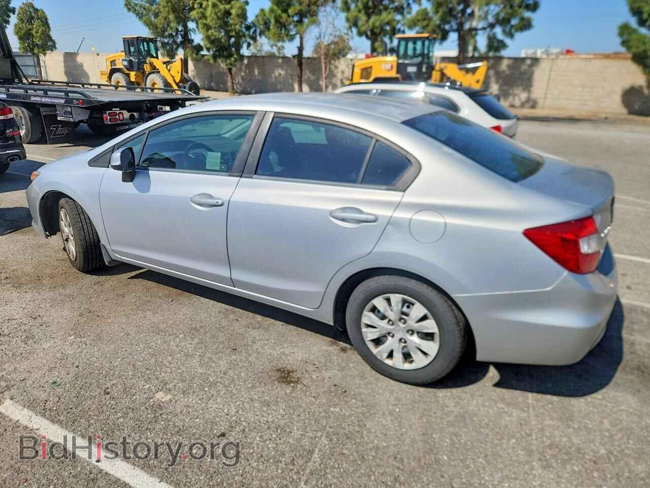 2012 HONDA CIVIC - VIN: 2HGFB2F55CH563310 - Фото 2