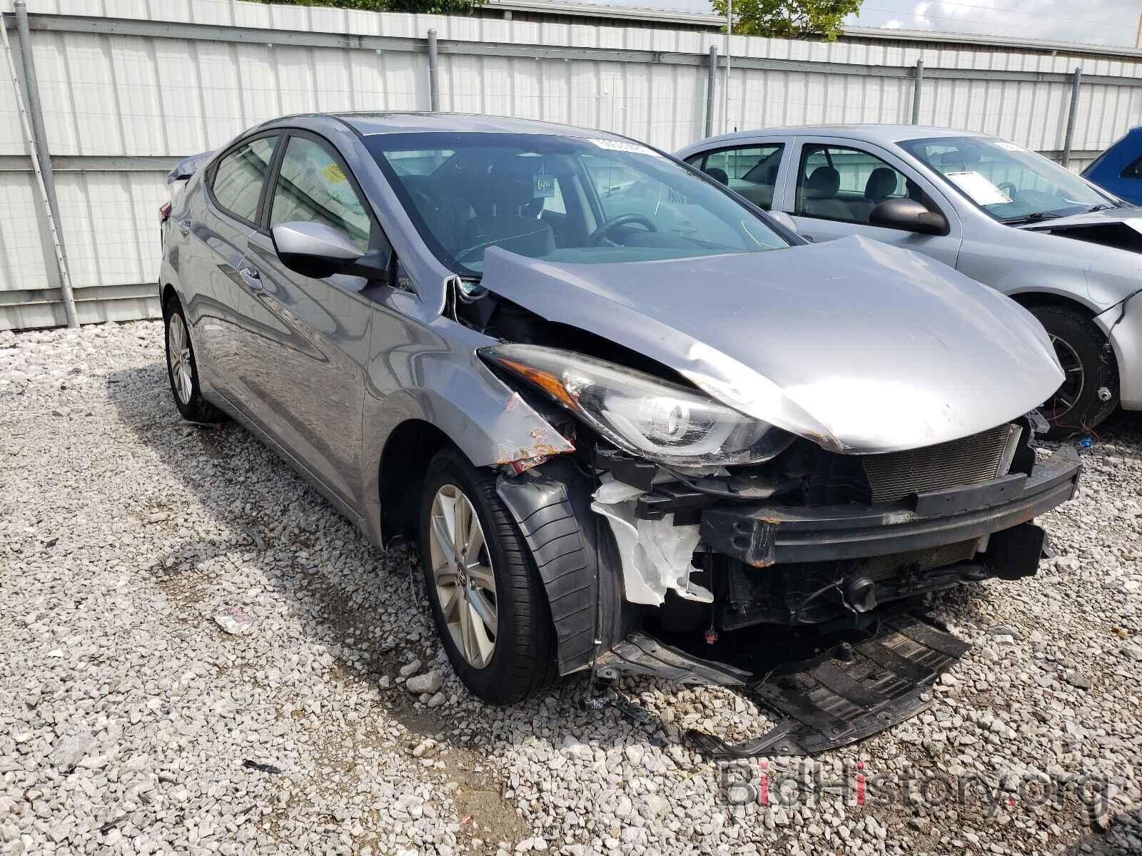 Photo KMHDH4AEXEU157123 - HYUNDAI ELANTRA 2014