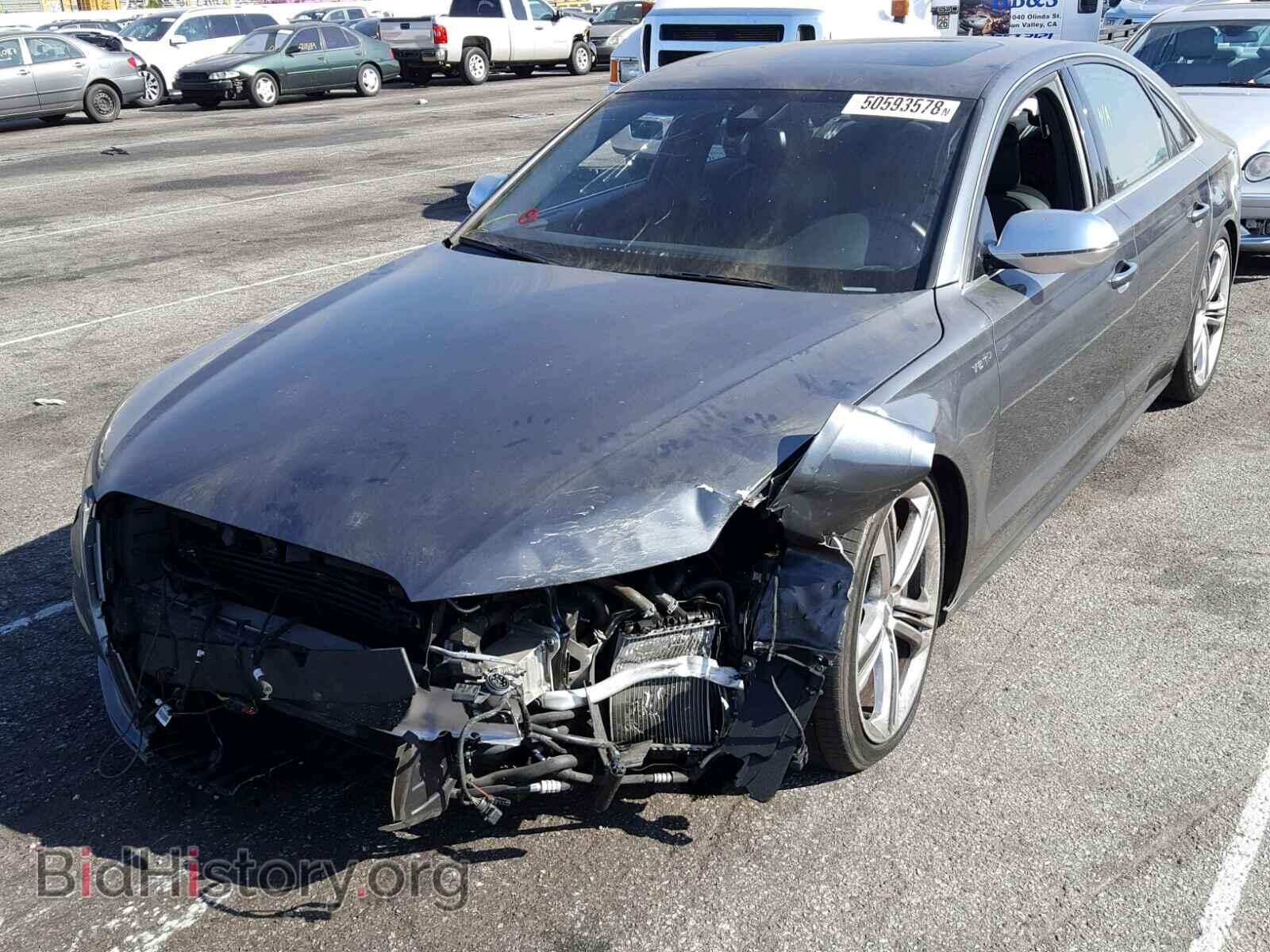 2014 AUDI S8 - VIN: WAUD2AFD4EN004233 - Photo 2