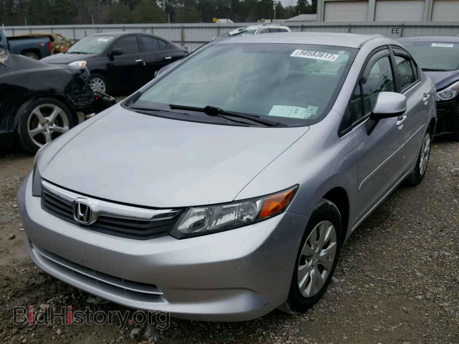 2012 HONDA CIVIC - VIN: 2HGFB2F58CH589416 - Фото 2