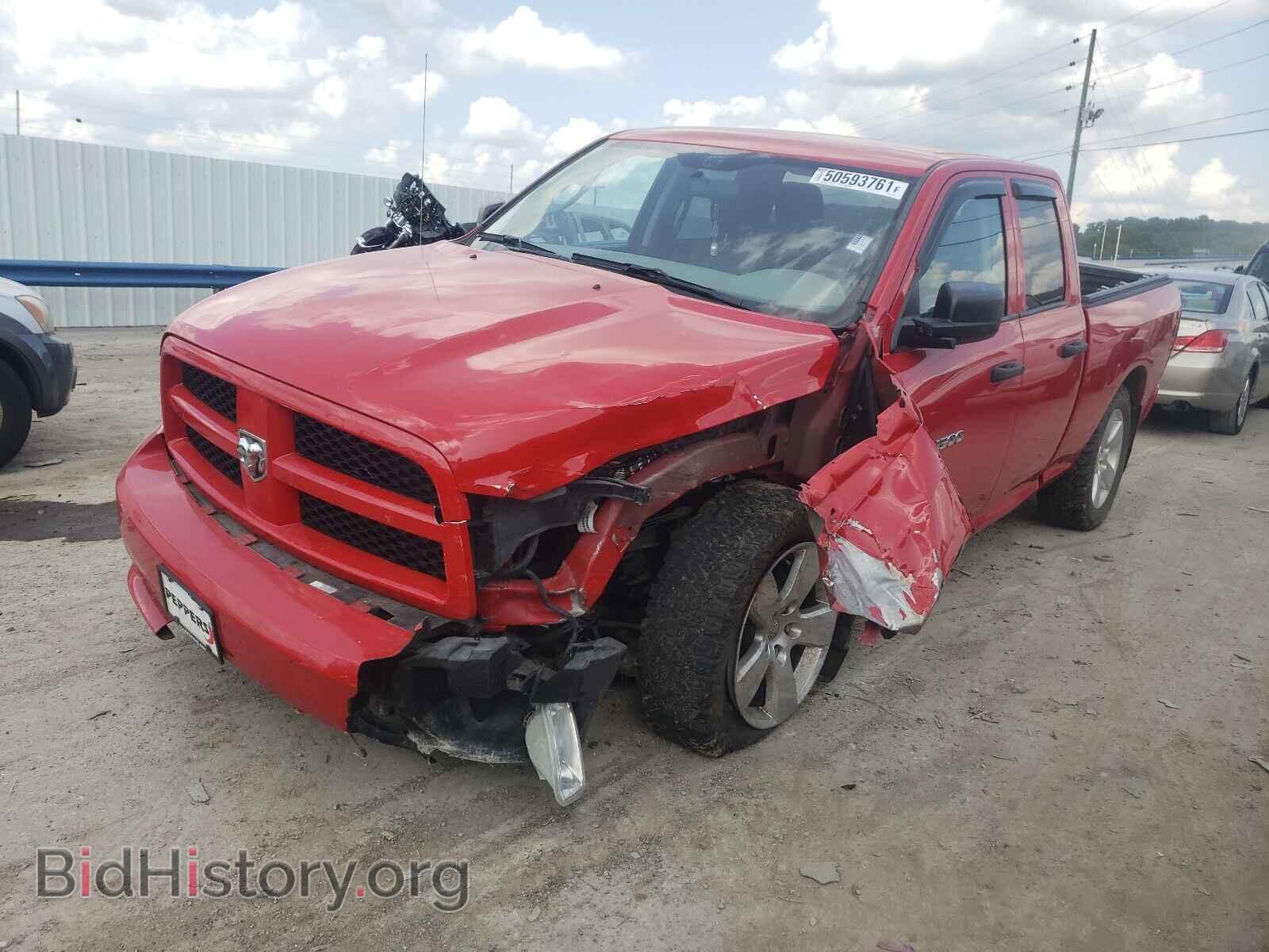 2012 DODGE RAM 1500 - VIN: 1C6RD7FT4CS187653 - Фото 2