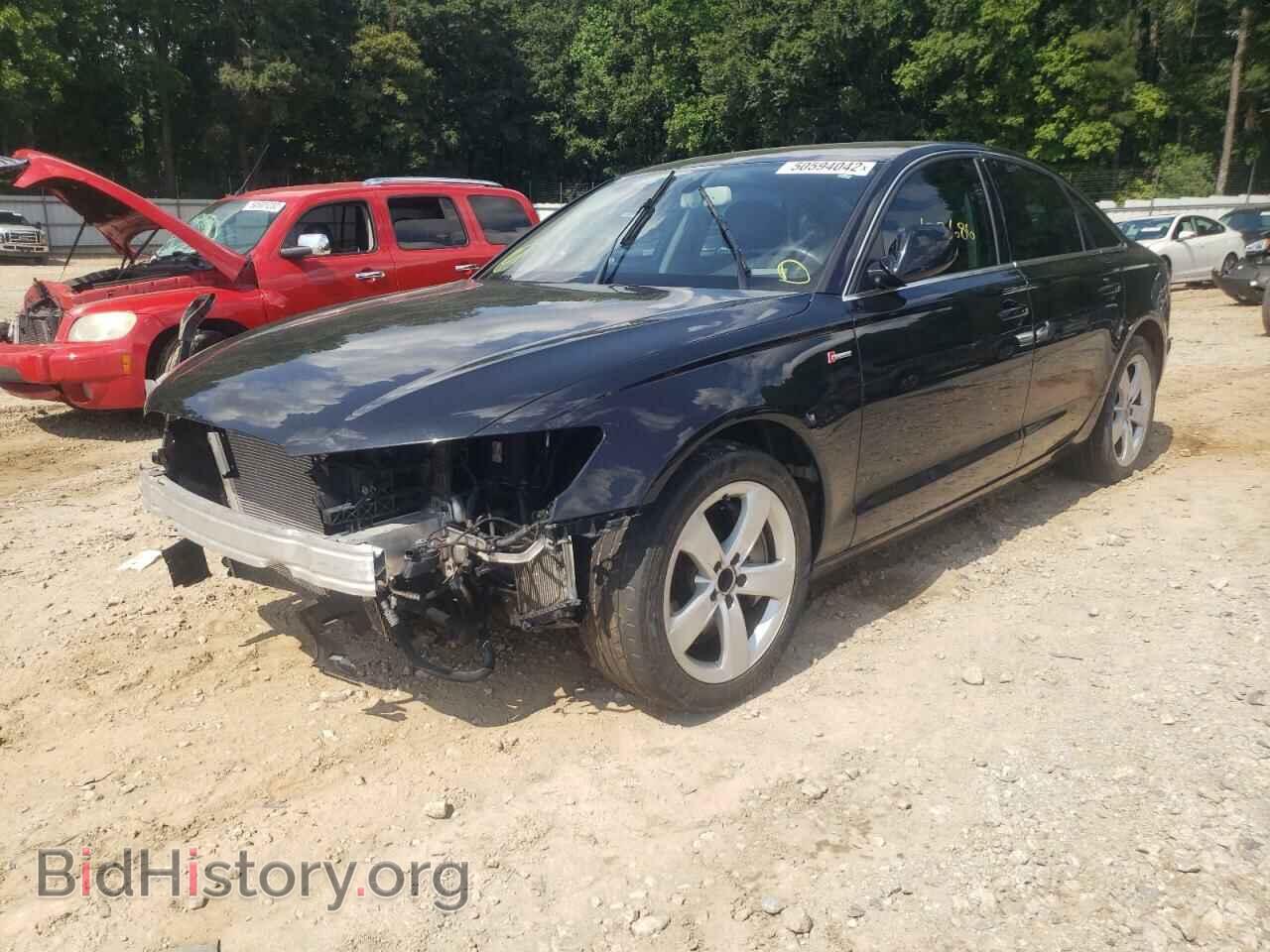 2012 AUDI A6 - VIN: WAUGGAFC5CN178668 - Фото 2