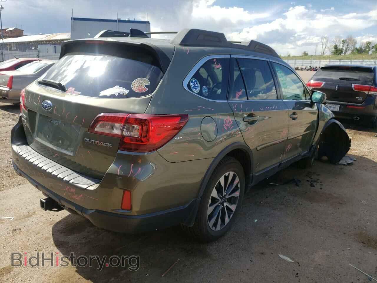2016 SUBARU OUTBACK - VIN: 4S4BSBNC7G3302374 - Фото 4