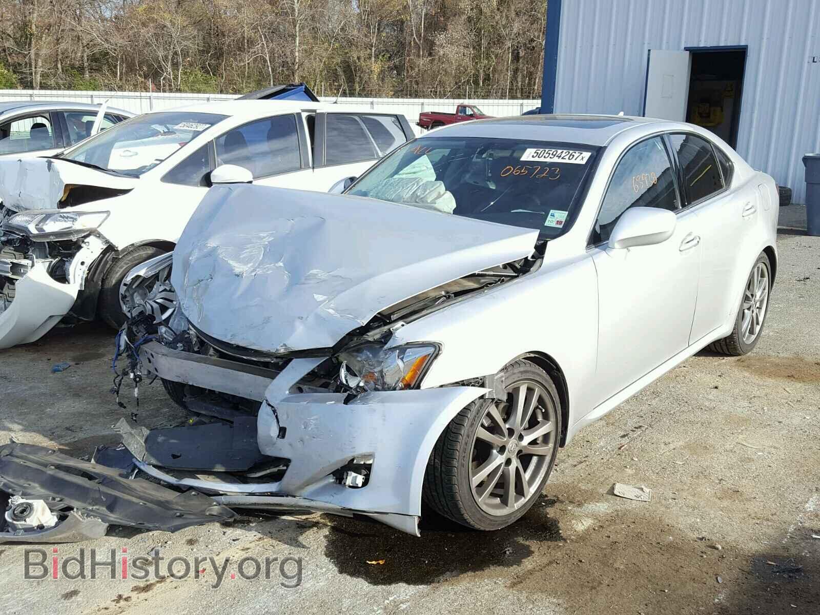 2008 LEXUS IS250 - VIN: JTHBK262585065723 - Фото 2