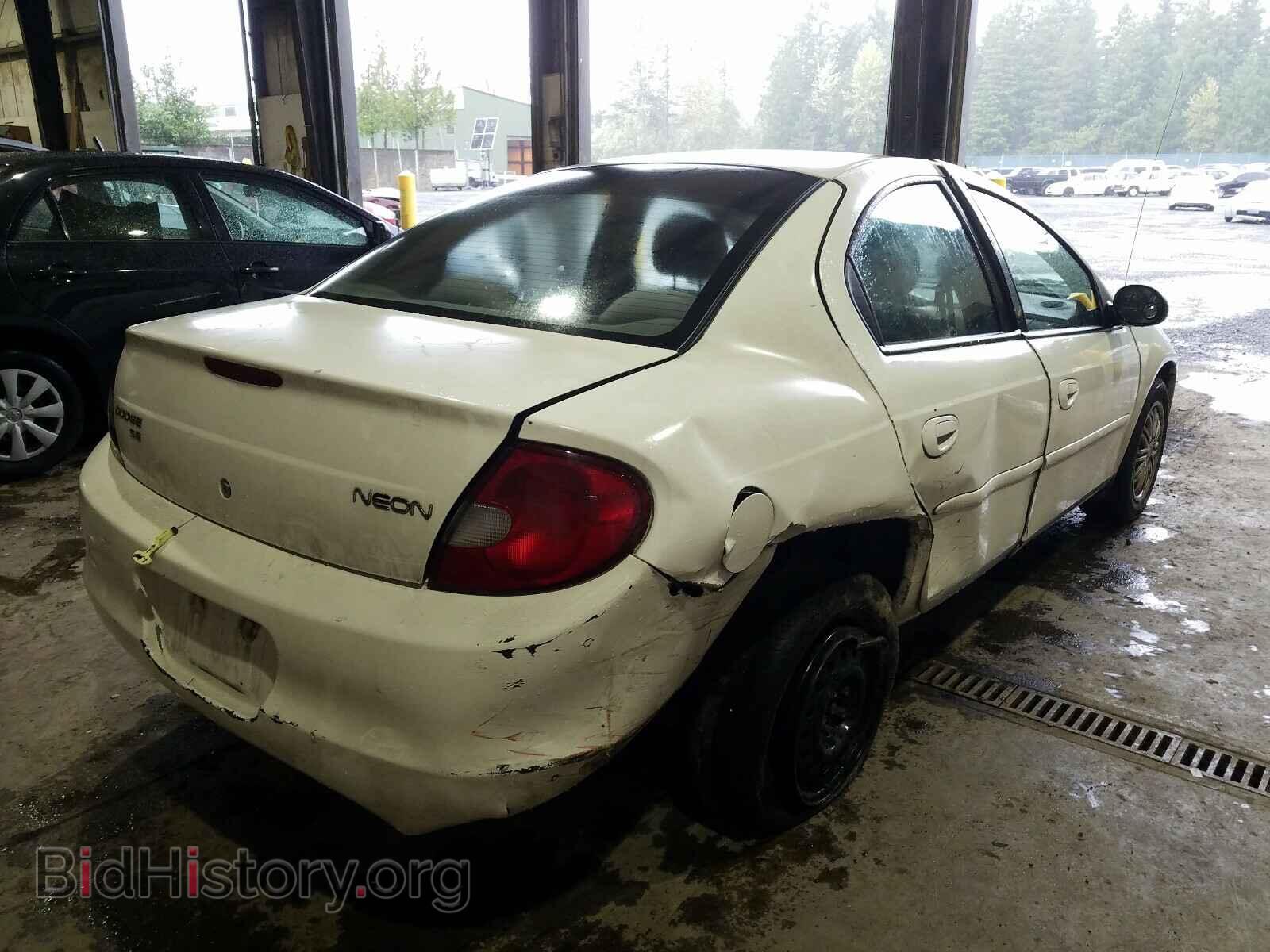 2002 DODGE NEON - VIN: 1B3AS46C52D595397 - Фото 4