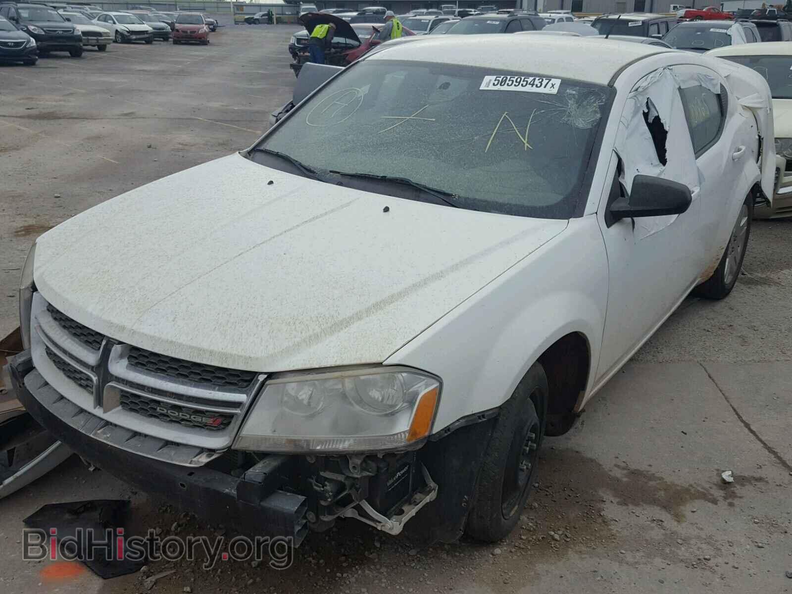 2012 DODGE AVENGER - VIN: 1C3CDZAB8CN219922 - Фото 2