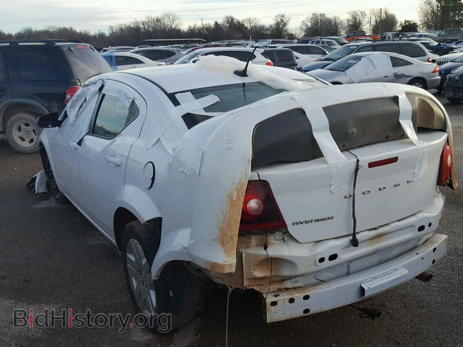 2012 DODGE AVENGER - VIN: 1C3CDZAB8CN219922 - Фото 3