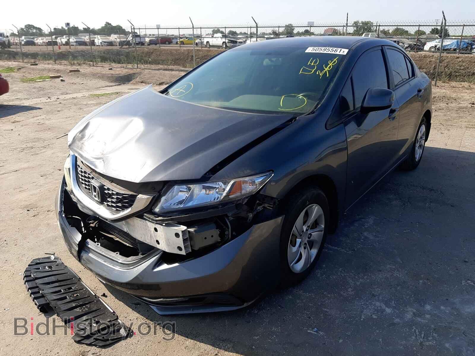 2013 HONDA CIVIC - VIN: 19XFB2F59DE234640 - Фото 2