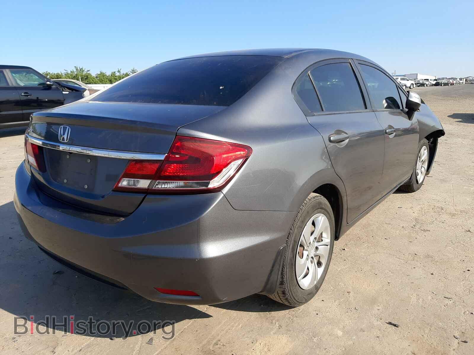2013 HONDA CIVIC - VIN: 19XFB2F59DE234640 - Фото 4