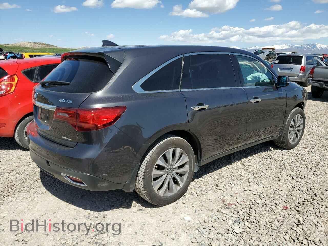 2014 ACURA MDX - VIN: 5FRYD4H40EB029303 - Фото 3