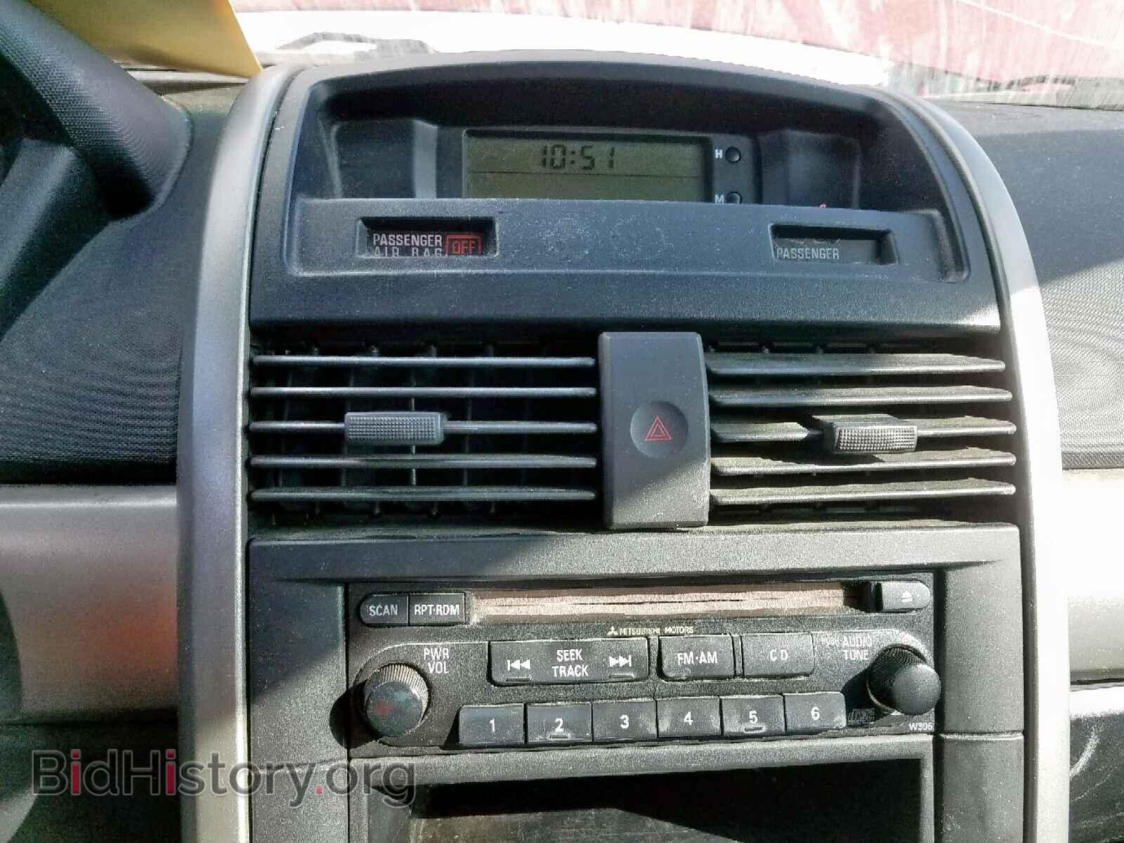 2004 MITSUBISHI GALANT - VIN: 4A3AB36F64E081281 - Фото 9