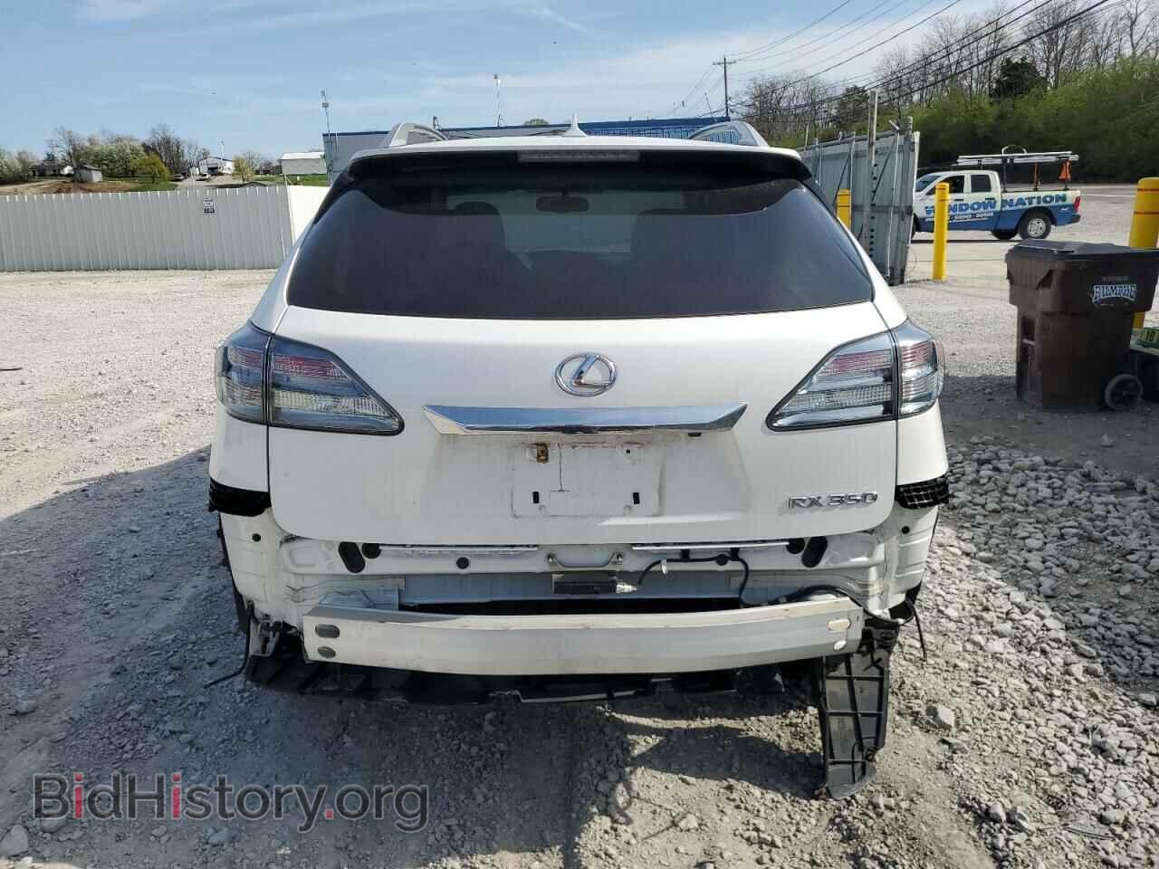 2012 LEXUS RX350 - VIN: 2T2BK1BA7CC140406 - Фото 6