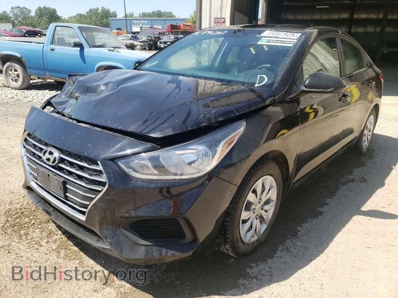 2020 HYUNDAI ACCENT - VIN: 3KPC24A66LE104411 - Фото 2