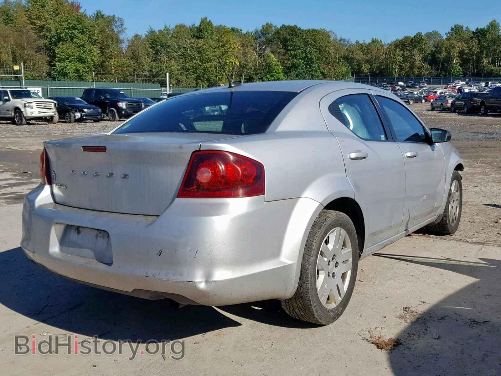 2011 DODGE AVENGER - VIN: 1B3BD4FB1BN626189 - Фото 4