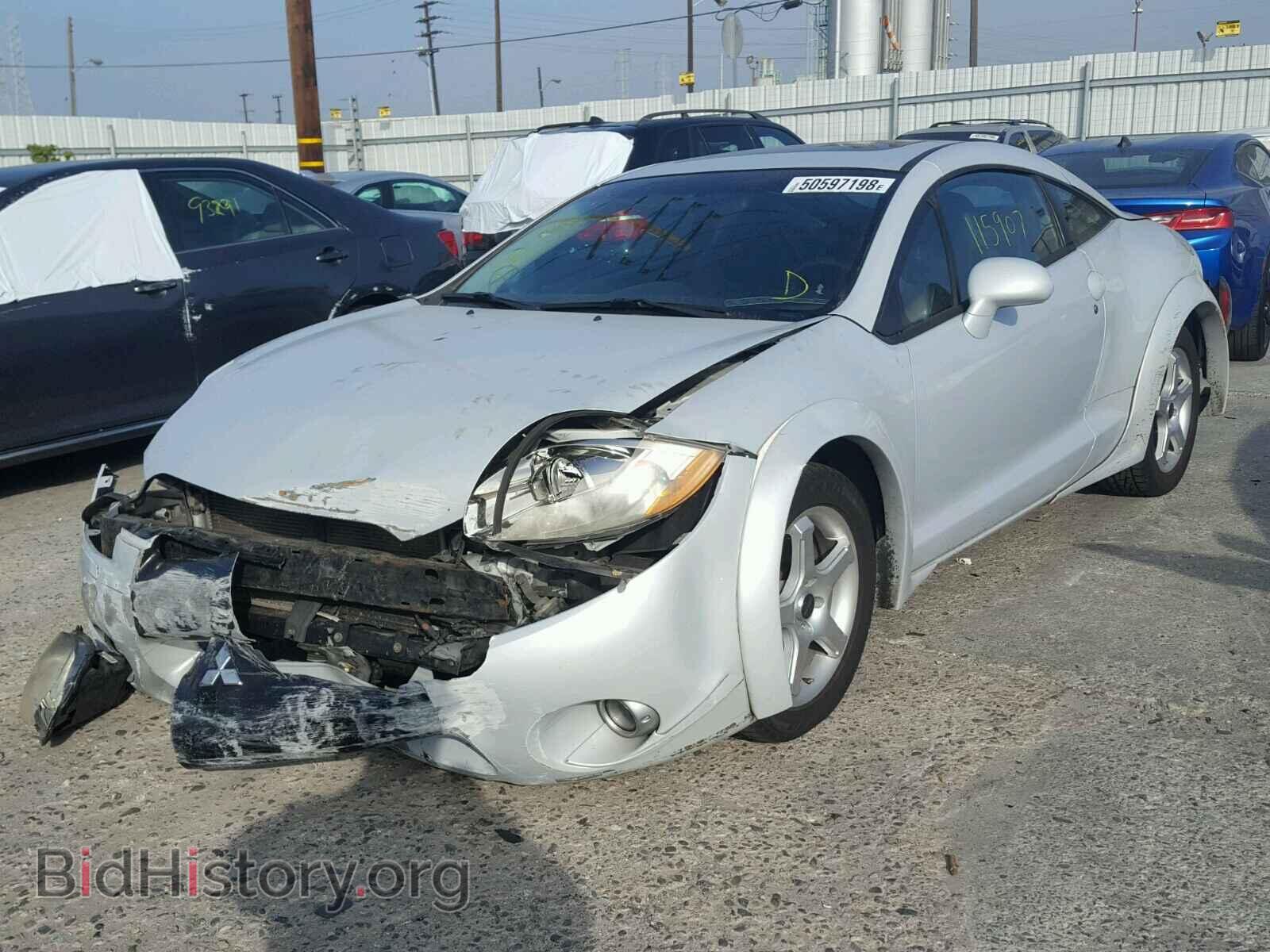 2006 MITSUBISHI ECLIPSE - VIN: 4A3AK34T46E019826 - Фото 2