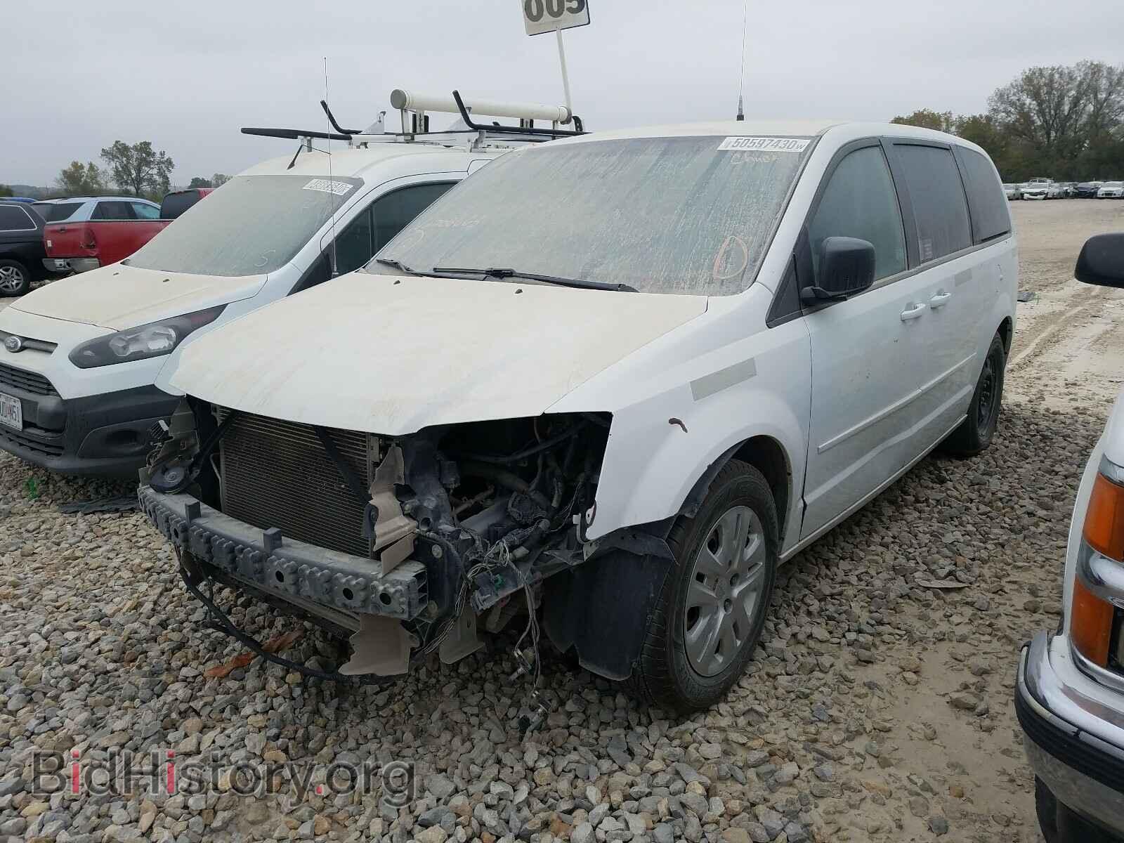 2017 DODGE CARAVAN - VIN: 2C4RDGBG8HR706665 - Фото 2