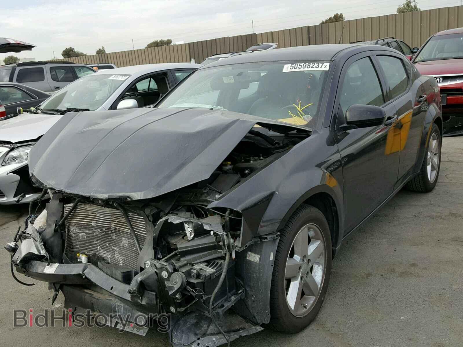 2011 DODGE AVENGER - VIN: 1B3BD2FG0BN512183 - Фото 2