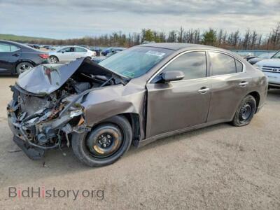 2012 Nissan MAXIMA 3.5 S, серый — VIN 1N4AA5AP3CC816395, Copart