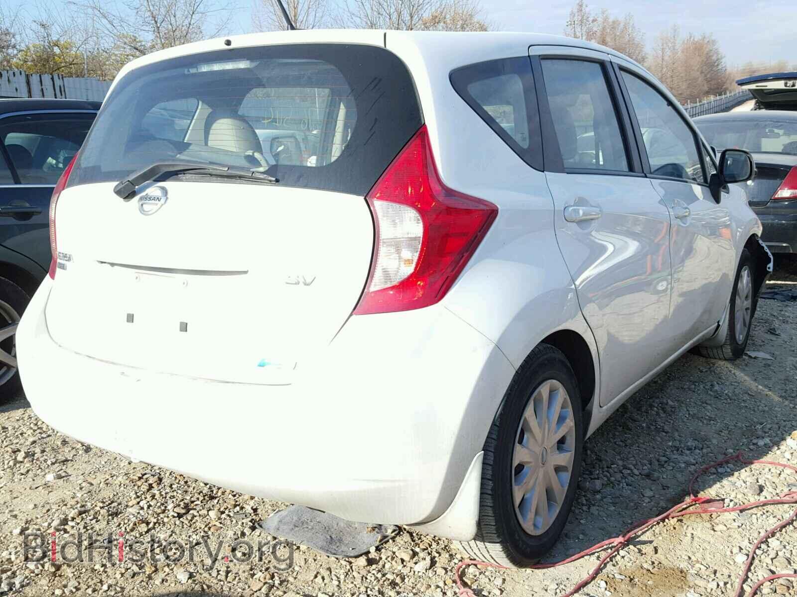 2014 NISSAN VERSA - VIN: 3N1CE2CP9EL360156 - Фото 4
