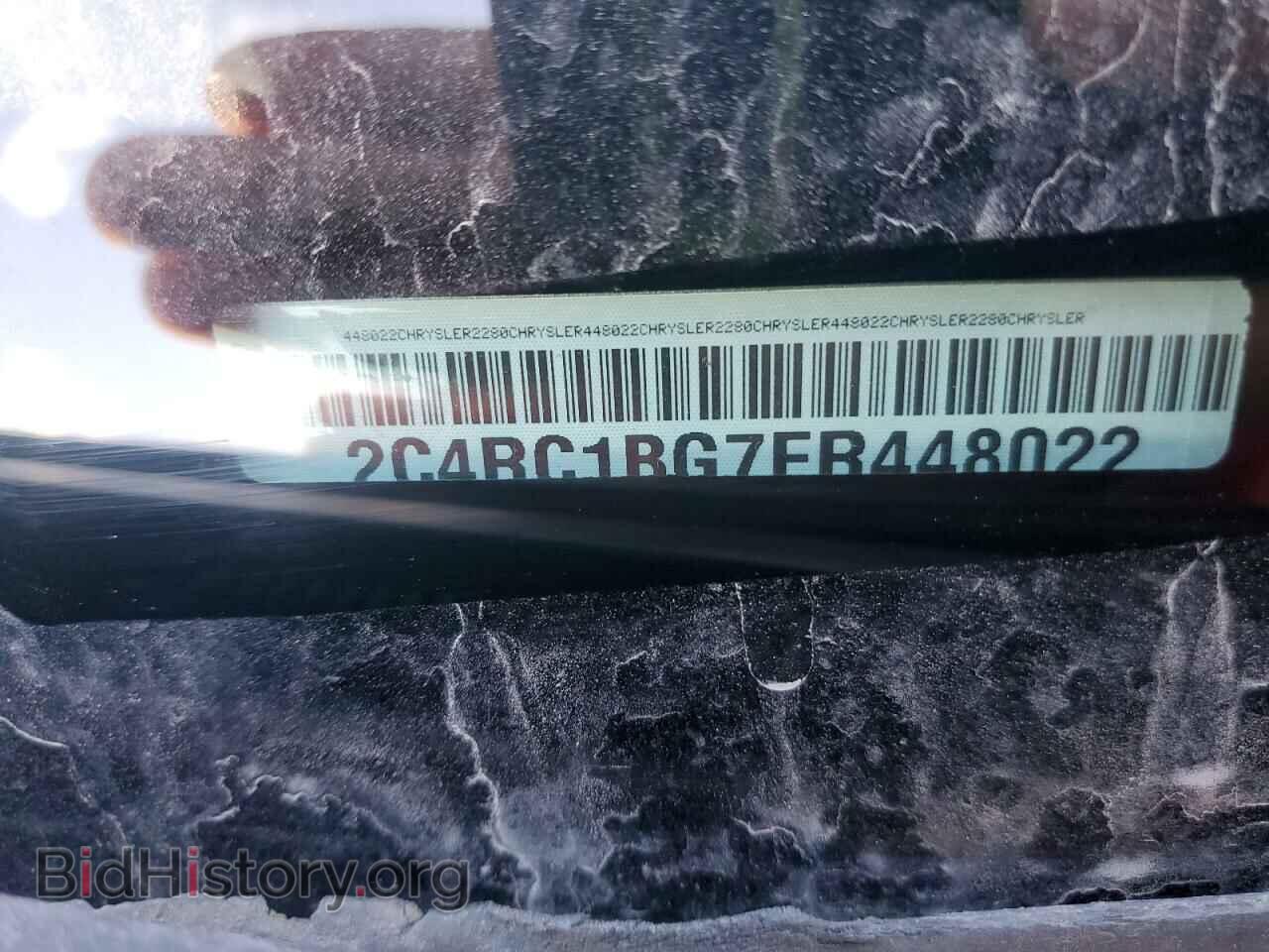 2014 CHRYSLER MINIVAN - VIN: 2C4RC1BG7ER448022 - Фото 13
