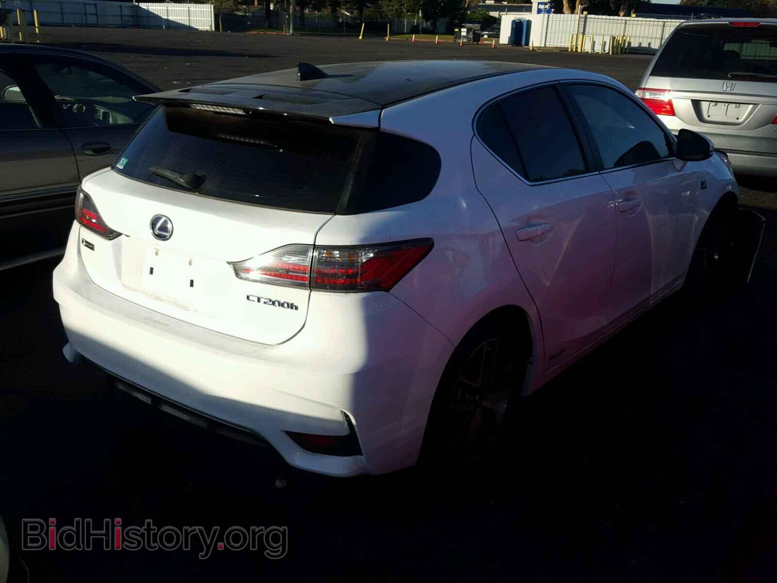 2016 LEXUS CT 200 - VIN: JTHKD5BHXG2259864 - Фото 4