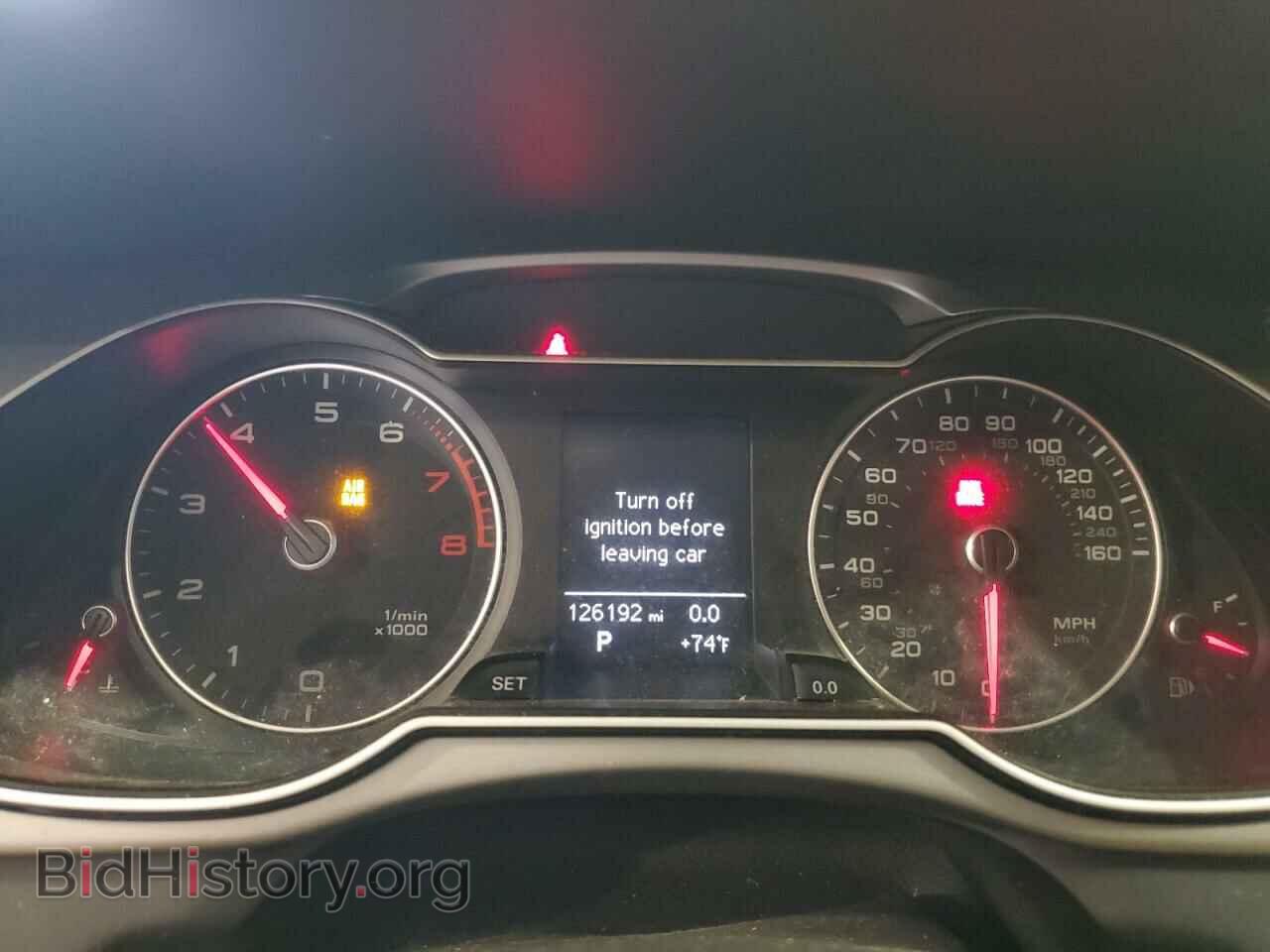2013 AUDI A4 - VIN: WAUBFAFL2DN022327 - Фото 9
