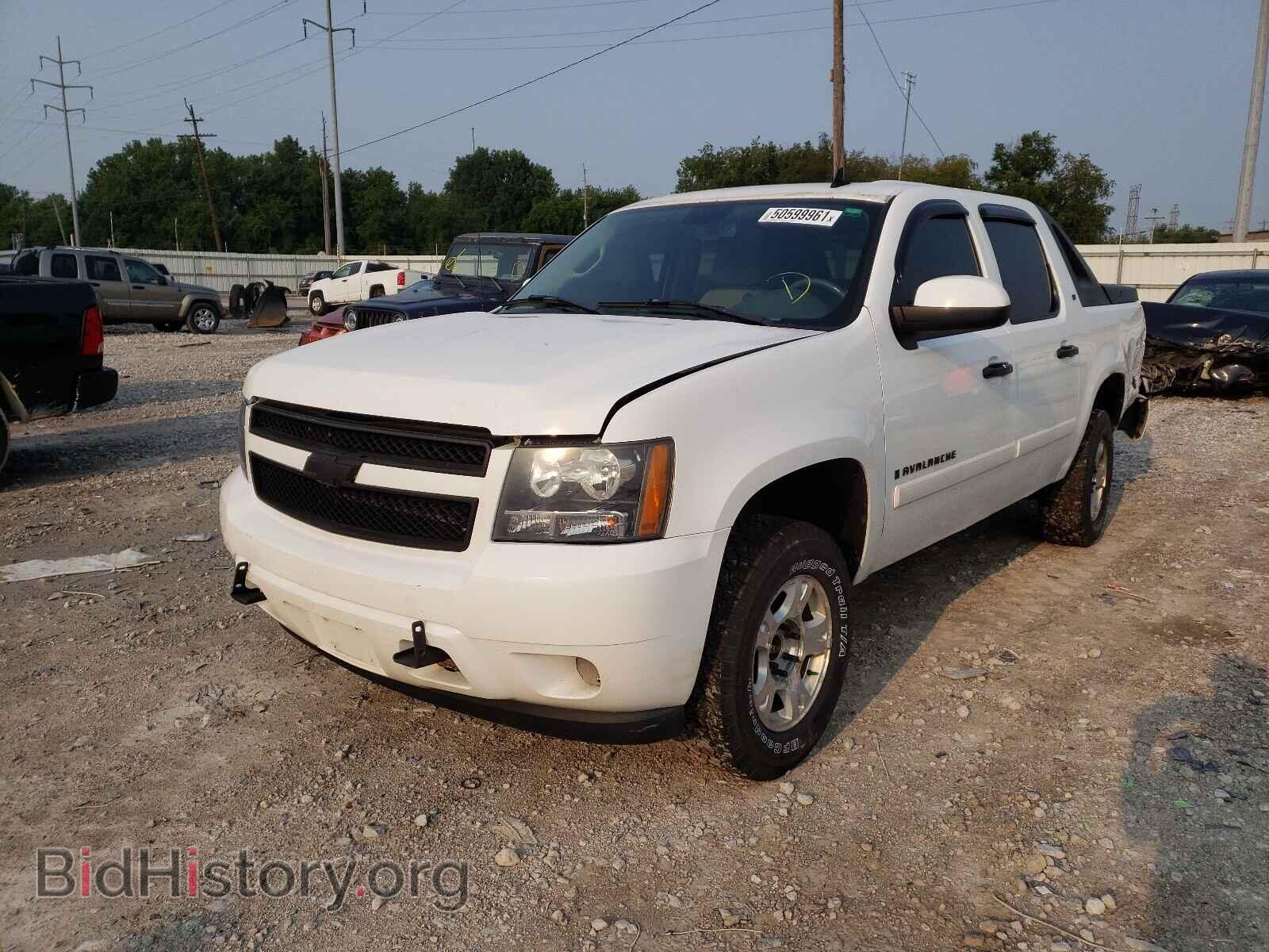 2008 CHEVROLET AVALANCHE - VIN: 3GNFK12308G118372 - Фото 2