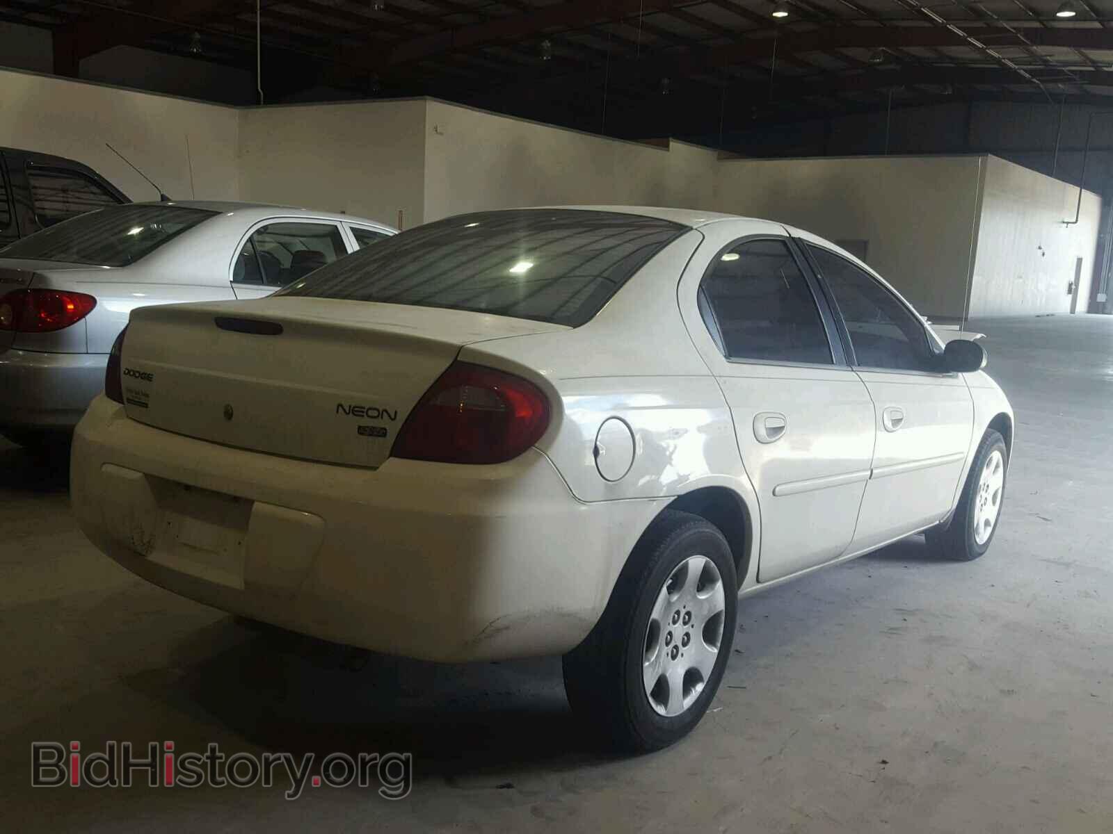2005 DODGE NEON - VIN: 1B3ES56C85D245855 - Фото 4