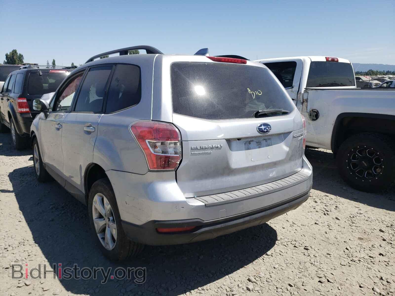 2016 SUBARU FORESTER - VIN: JF2SJAFC7GH522473 - Фото 3
