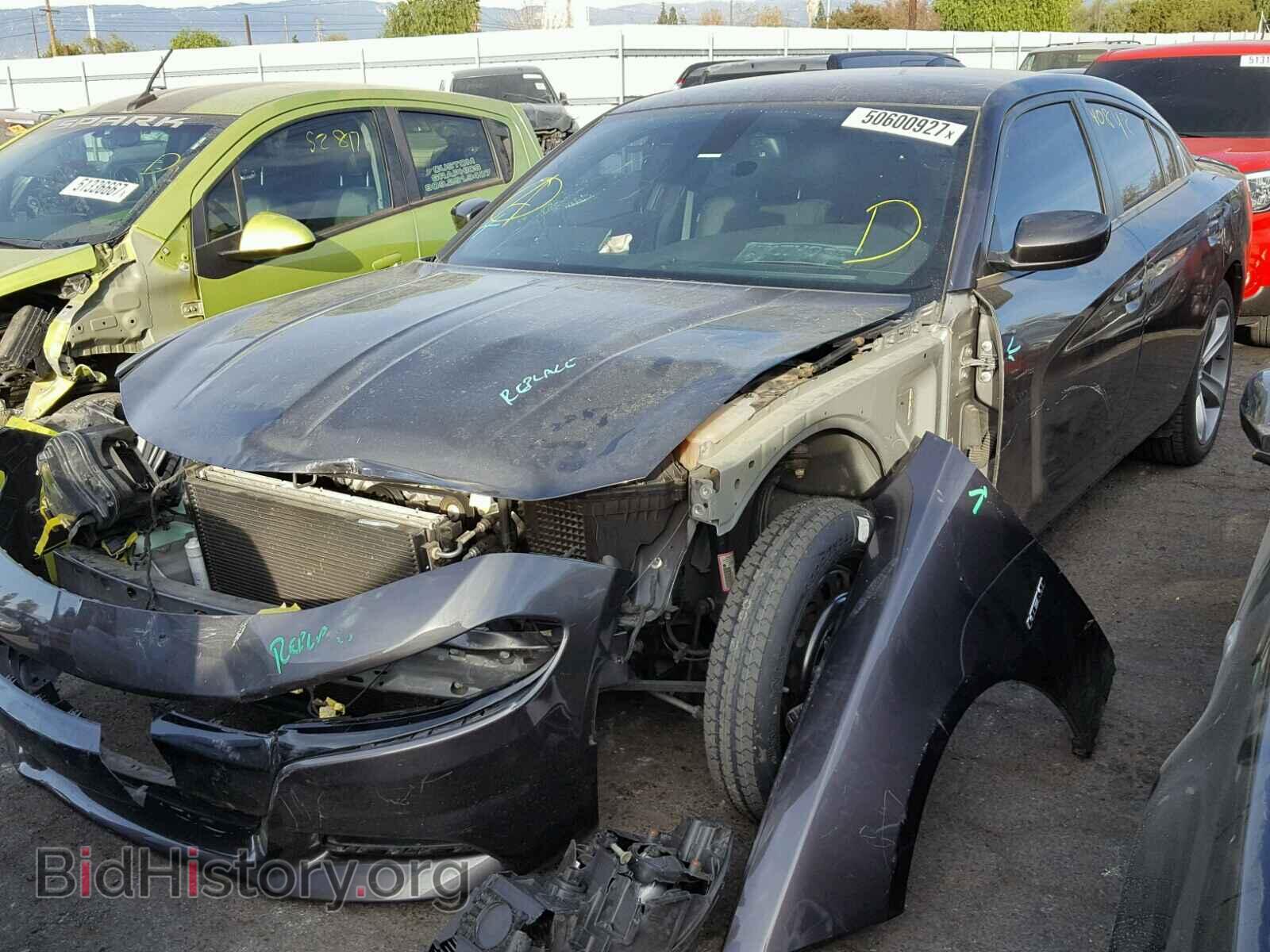 2015 DODGE CHARGER - VIN: 2C3CDXCT2FH762772 - Фото 2