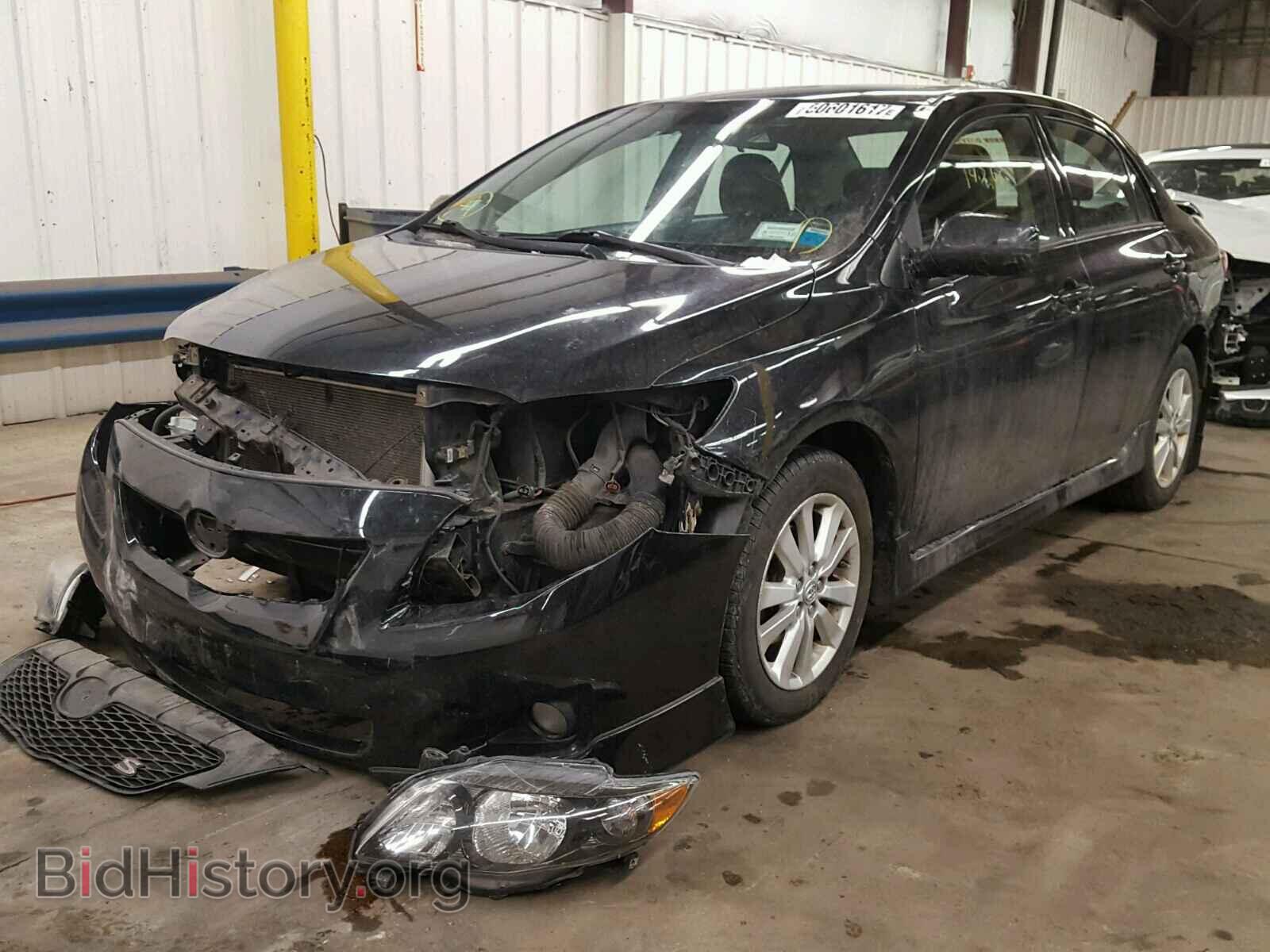 2009 TOYOTA COROLLA BA - VIN: 2T1BU40E59C028573 - Фото 2