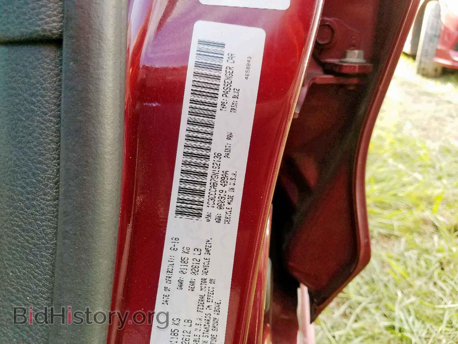 2016 CHRYSLER 200 - VIN: 1C3CCCAB7GN192136 - Photo 10