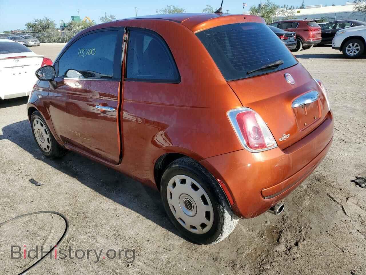 2012 FIAT 500 - VIN: 3C3CFFAR0CT198439 - Photo 2